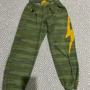 Aviator Nation Camo bolt sweatpants